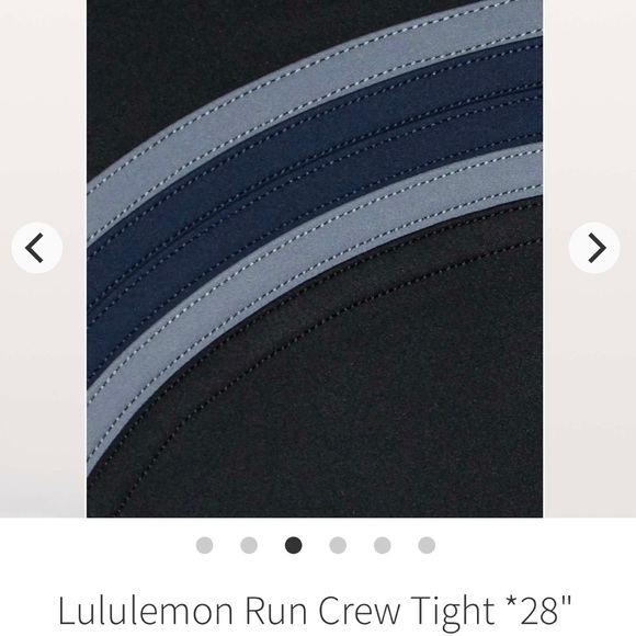 EUCWT Lululemon Run Crew tight 28 size 6 - Picture 8 of 8